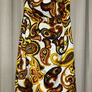 Banana Republic Multicolor Paisley Midi Dress